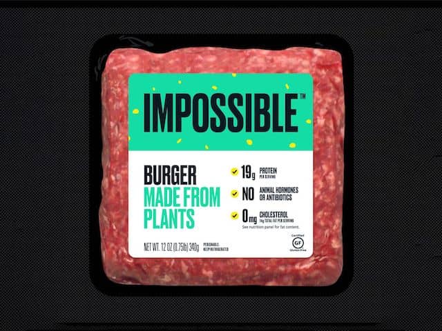 Is Impossible Meat Plant Based?